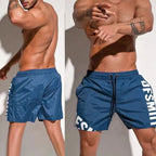 Mens Swim Trunks Gym Training Sport Shorts Summer Beach Wear