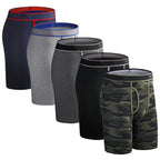 Men Long Underwear - Cotton underwear / 5pcs