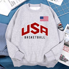 Men Hoodie Sweatshirt "USA Basketball"