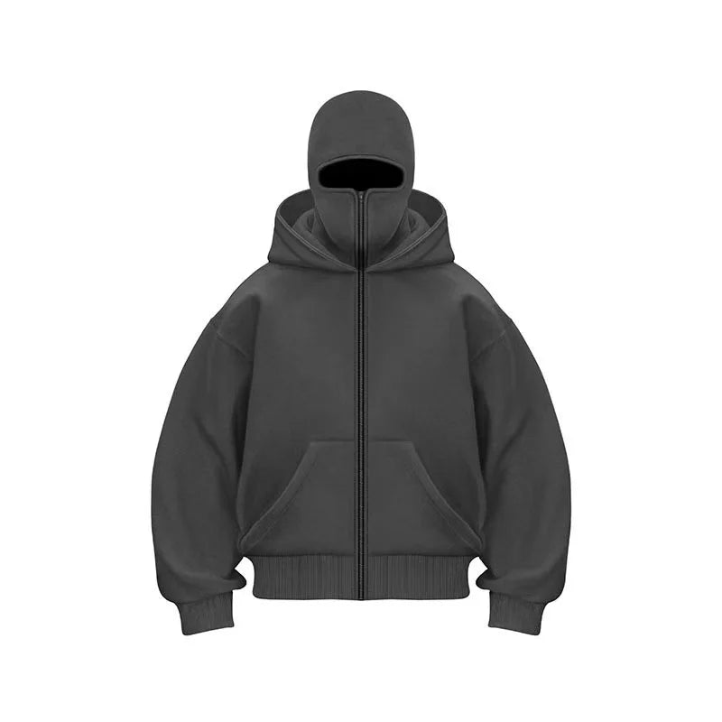Men Hoodies & Sweatshirt "Double Hooded Balaclava"