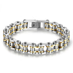 Men Jewelry & Accessory "Stainless Steel Biker Mens Bracelet Link Chain Motorcycle"