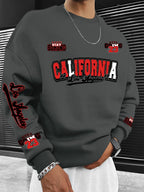 Men Hoodie Sweatshirt "California 23"