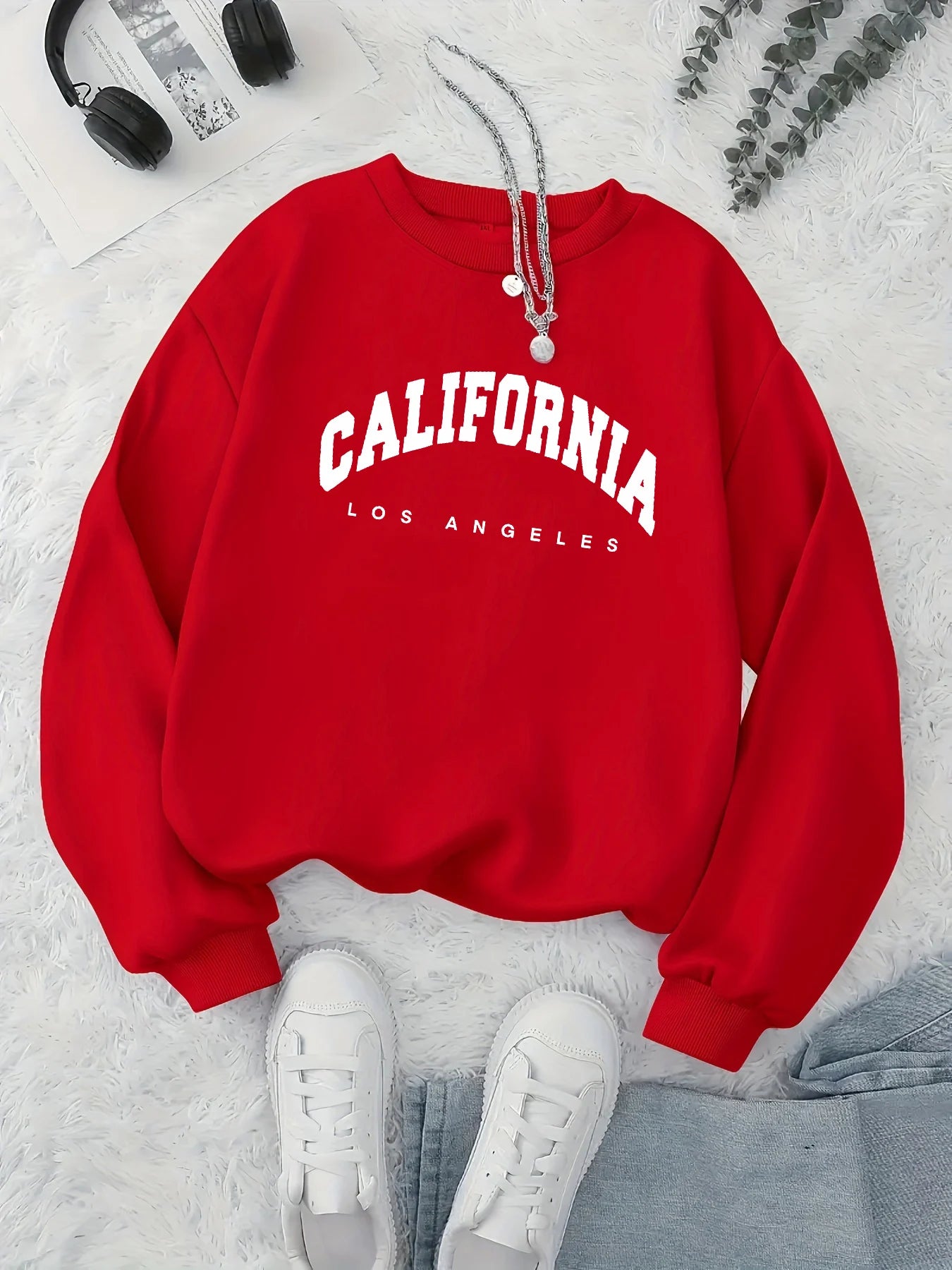 Women's autumn and winter casual fashion loose comfortable warm