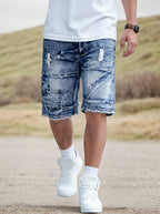Men Short "Casual Spring/Summer Denim Shorts"