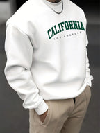 Men Hoodie Sweatshirt "CALIFORNIA LOS ANGELS Green"