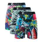 Men Long Underwear - ETHIKA Men Boxers Breathable / 3pcs