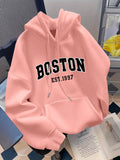 Men Hoodie Sweatshirt "Boston EST 1997"