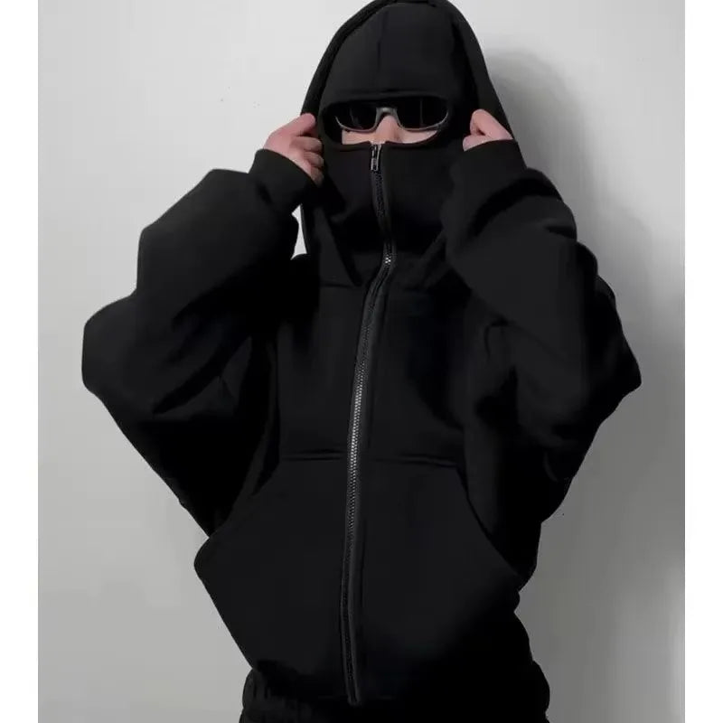 Men Hoodies & Sweatshirt "Double Hooded Balaclava"