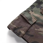 Men Short "Multi Pocket Camouflage Drawstring Jeans"