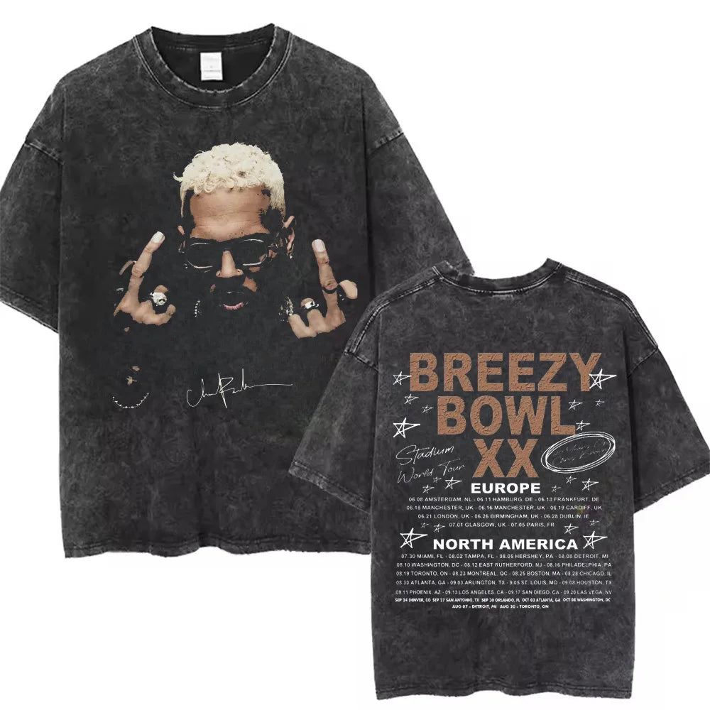 Men's T-Shirt "Chris Brown Breezy Bowl XX Concert"