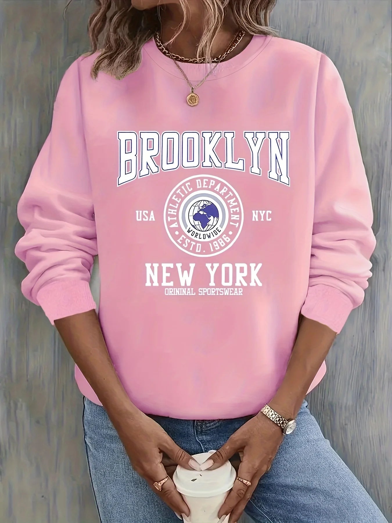Women's autumn and winter casual fashion loose comfortable warm