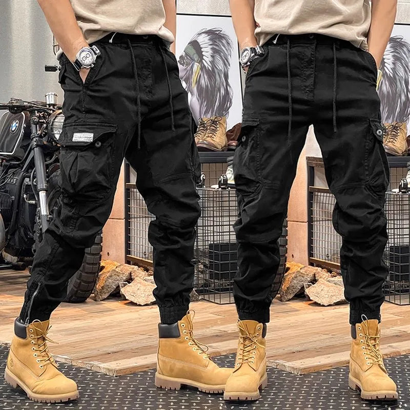 Men Cargo Pants "Fall Heavyweight Pure Cotton"
