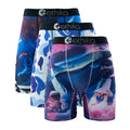 Men Long Underwear - ETHIKA Men Boxers Breathable / 3pcs