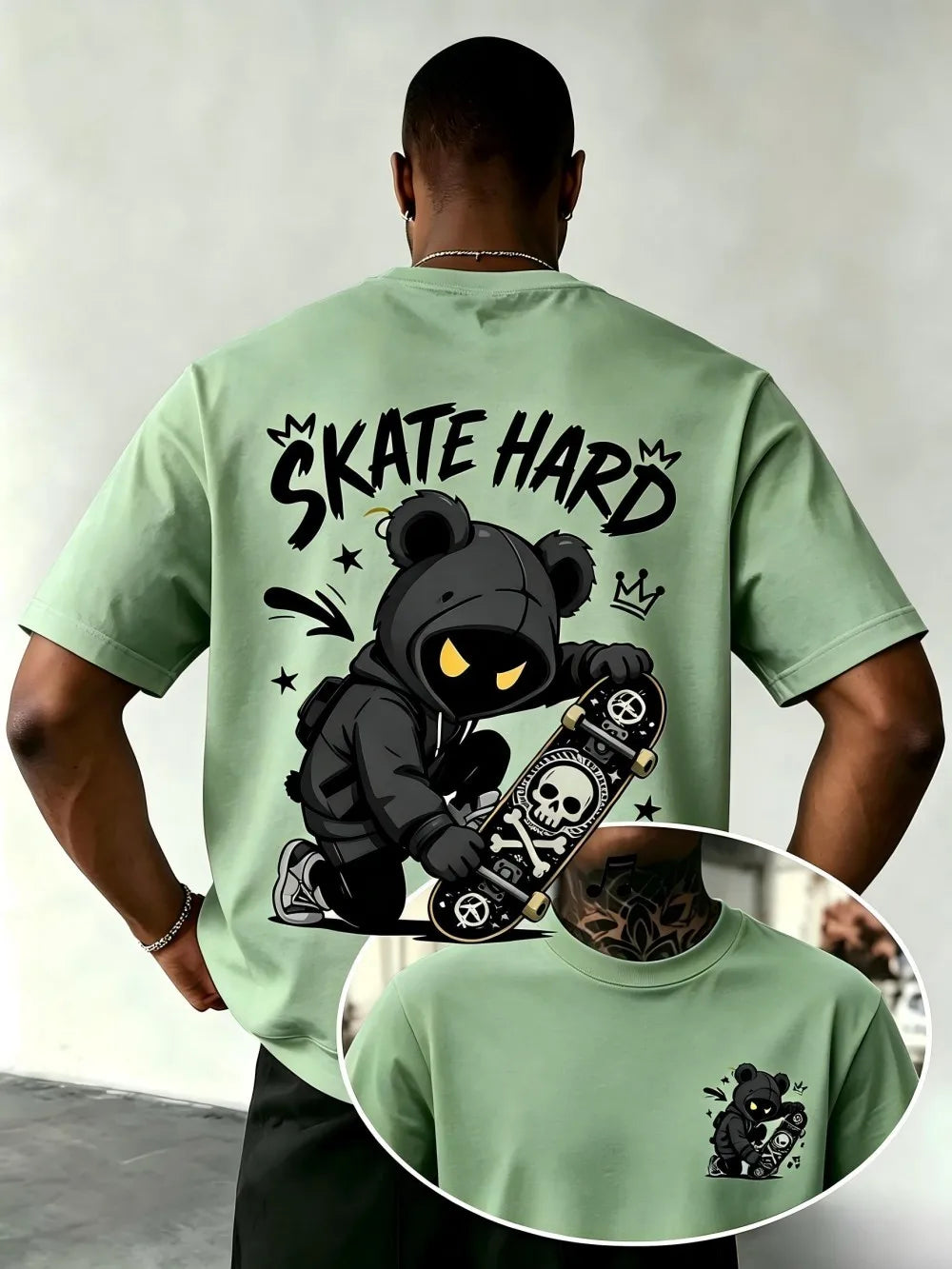Men T-Shirt"Skate Hard"