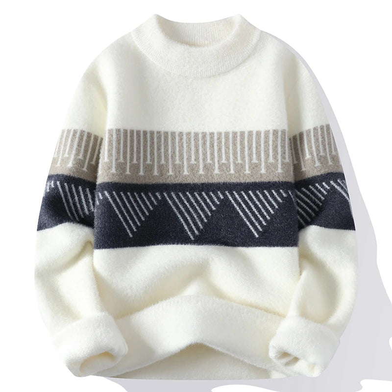 Men Sweater "Fall Mens Christmas Cashmere Sweater O Neck Men Tops Quality"