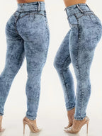 Women Jeans "Printed Leggings Not Denim Fabric, High Elastic Fashion Slim Fit Skinny Casual"