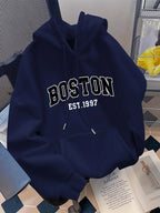 Men Hoodie Sweatshirt "Boston EST 1997"