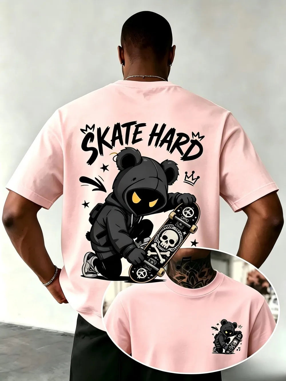 Men T-Shirt"Skate Hard"