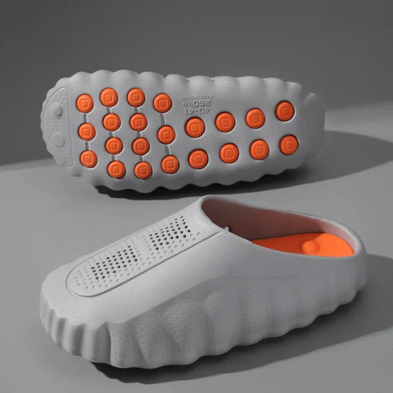 Men Slippers "Soft EVA Massage Slide Slippers Acupressure Non-Slip"