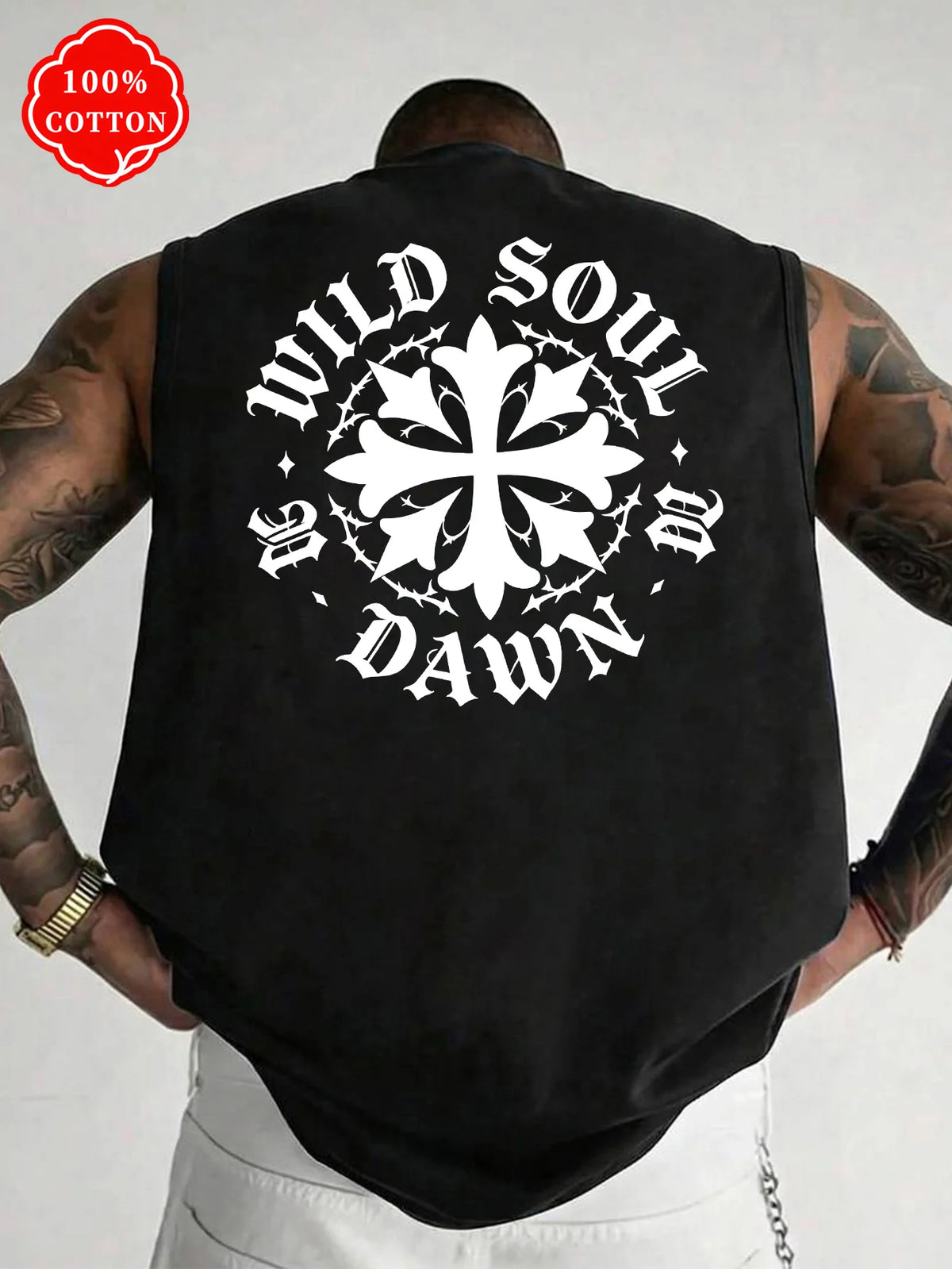 Men Tank Shirt "Wild Soul Dawn"