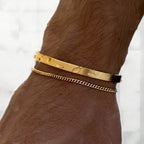 Men Jewelry & Accessory "Stackable Bracelets for Men, 925 Sterling Silver"