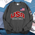 Men Hoodie Sweatshirt "USA Basketball"