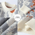 Men Sweater "Autumn and winter Men's Fashion casual Round Neck"