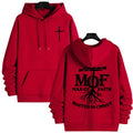Men Hoodie Sweatshirt "Man Of Faith"