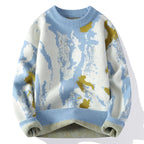 Men Sweater "Autumn and winter Men's Fashion casual Round Neck"