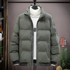 Men Down Coat"Winter Puffer Jacket Thick Warm Cotton Padded"