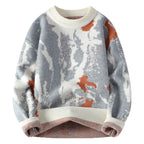 Men Sweater "Autumn and winter Men's Fashion casual Round Neck"