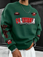 Men Hoodie Sweatshirt "California 23"