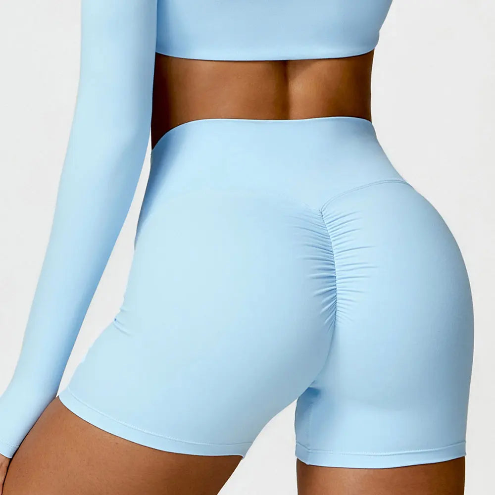 Women Short "Sports Short Yoga Legging Shorts Squat Proof High Waist Fitness Tight Shorts"