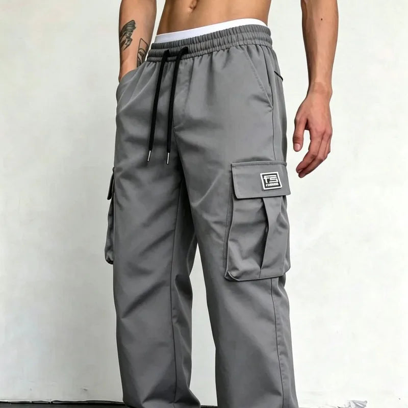 Men Cargo Pants "Male Army Green"