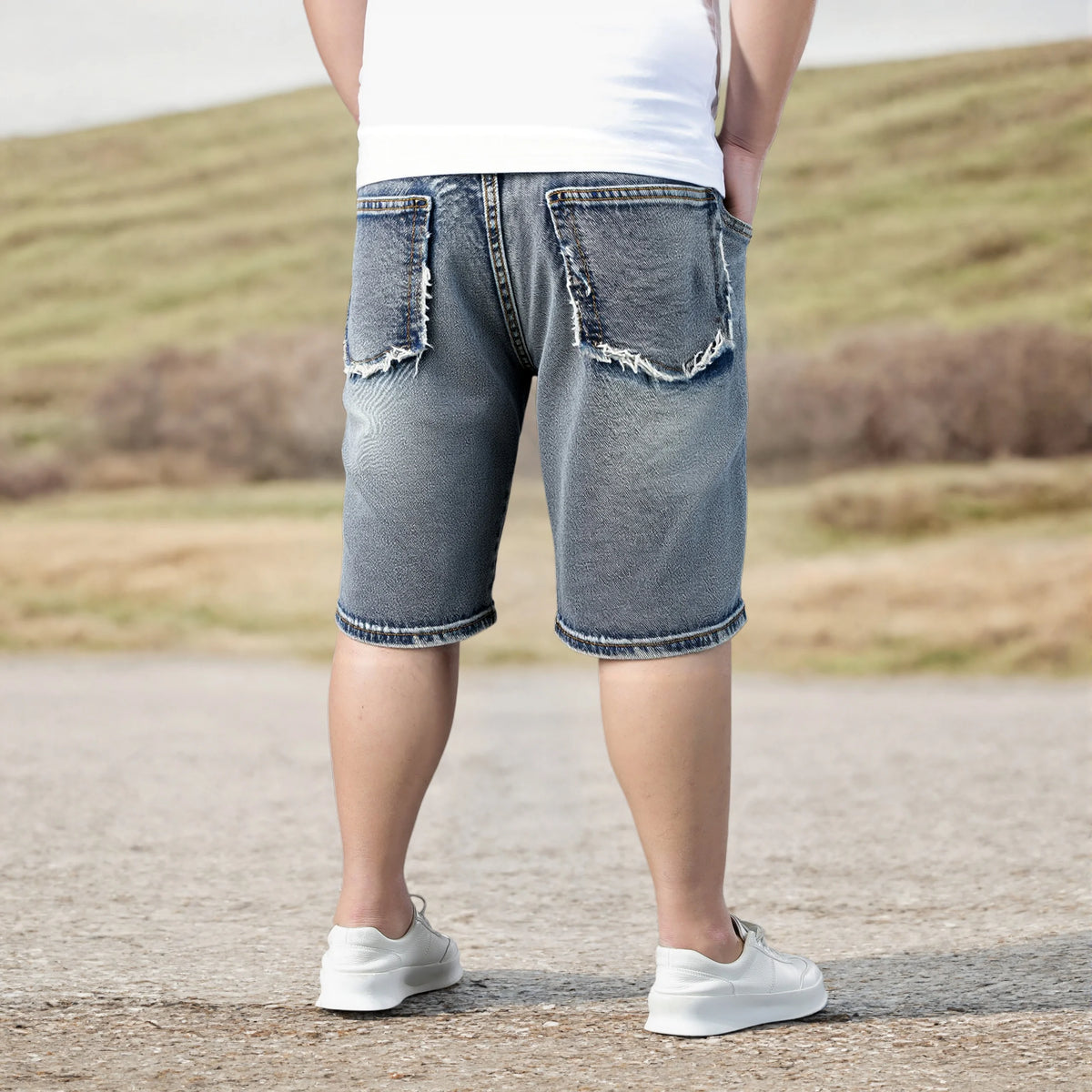 Men Short "Casual Spring/Summer Denim Shorts"