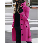Women Coat & Jacket "Wool Blend Women's Coat Outerwears Winter Warm Female Jackets"