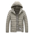 Men Parkas "Casual Outwear Detachable Hat Outfits Parkas Coat"