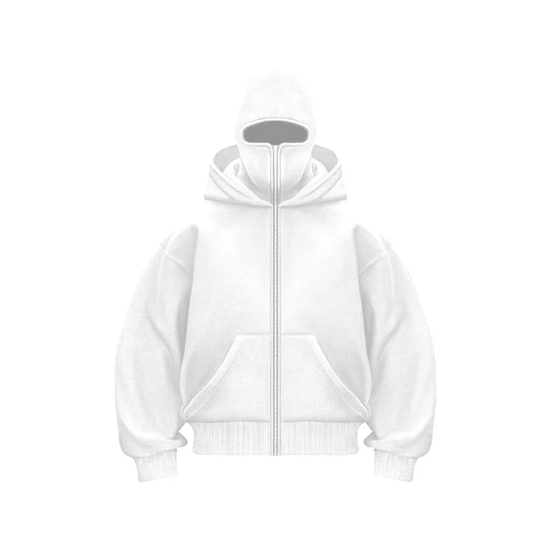 Men Hoodies & Sweatshirt "Double Hooded Balaclava"