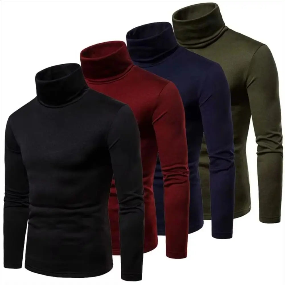 Men Sweater "Casual Thermal Long Sleeve Slim Fit Pullovers Stretch Basic Tops Sweatshirt"