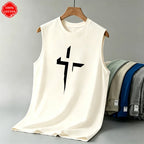 Men Tank Shirt "with Cross"
