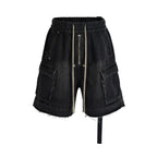 Men Short "Ro Style Ribbons Streetwear Multi-pockets Cargo Short"