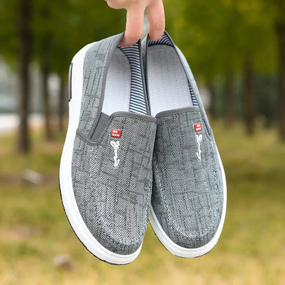 Men's Oxford Sneakers Canvas Lightweight Breathable Soft Sole Affordable Free Shipping Shoes
