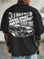 Men T-Shirt "Mustang Racing Car"