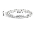 Unisex Jewelry & Accessory "3mm 4mm D Color Moissanite Tennis Bracelet Full Diamond GRA 925 Sterling Silver Wedding Jewelry Bracelets"