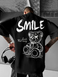 Men T-Shirt "Smile Well Being Teddy Bear"