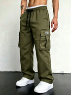 Men Cargo Pants "Male Army Green"