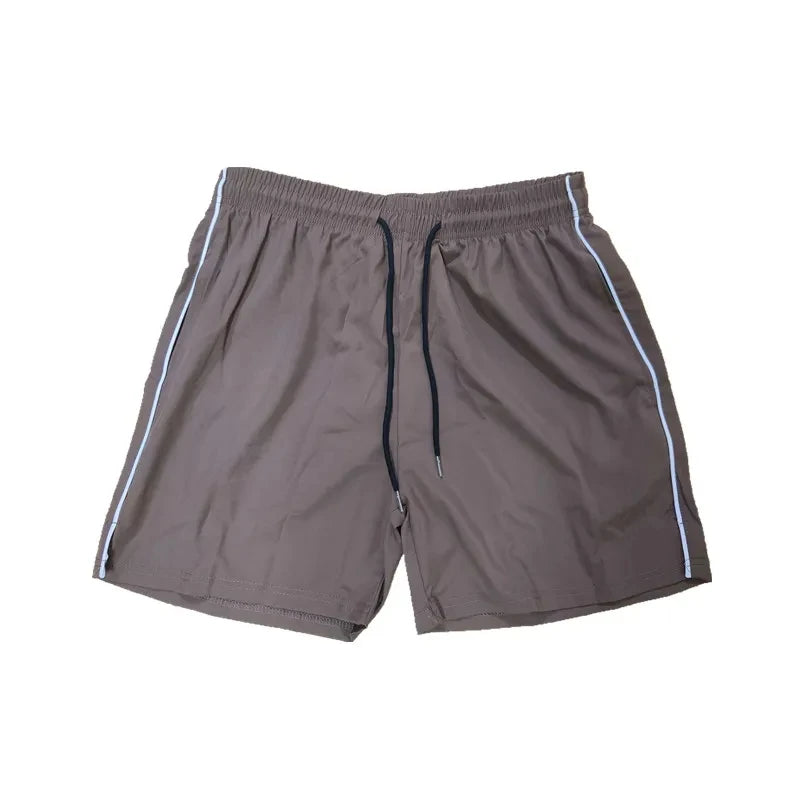 Men's Summer Swimming Solid Color Swimsuit