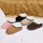 Women Slippers "Fluffy Women's Slippers Home Casual Plush Ankle Boots"