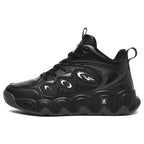 Men Sneakers "Basketball Shoes Leather Sneakers Ankle Sports Shoes Anti-skid"