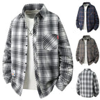 Men Shirt "Vintage Plaid Flannel"